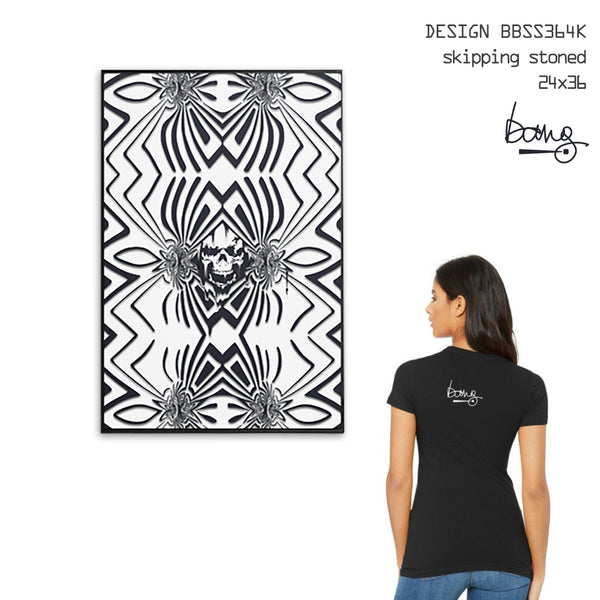 Bang Print. SKIPPING STONES.