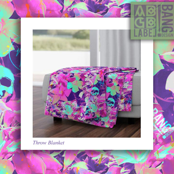 abgb x bang bonbon throw blanket