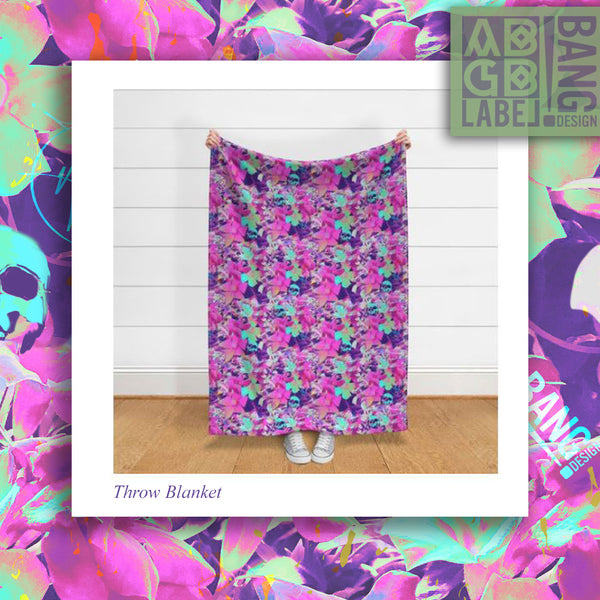 abgb x bang bonbon throw blanket